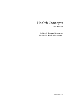 Health Concepts