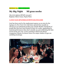 My Big Night Mi gran noche