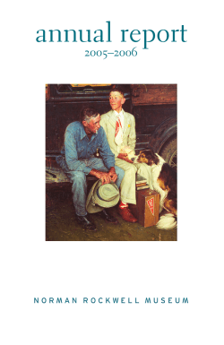annual report - Norman Rockwell Museum