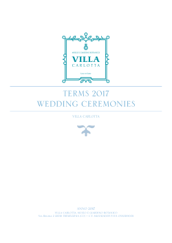 terms 2017 wedding ceremonies