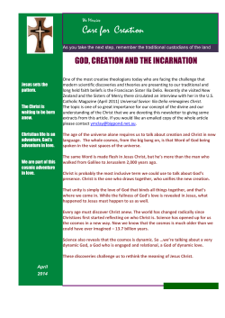 Care for Creation - Sisters of Mercy Brisbane Congregation