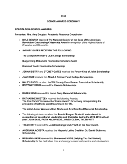 Presenter: Mrs. Amy Douglas, Academic Resource Coordinator