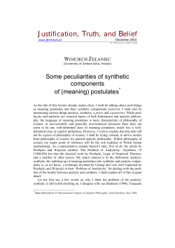 (meaning) postulates