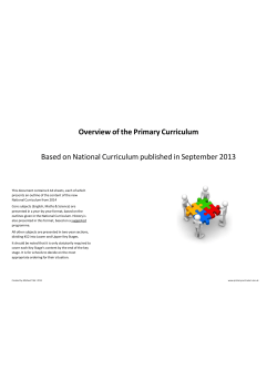 Curriculum - Hale CE Primary School