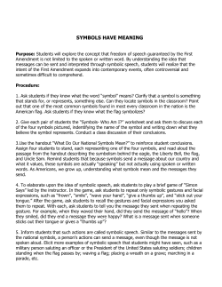 symbols have meaning