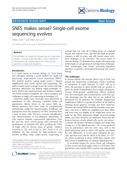 SNES makes sense? Single-cell exome