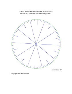 rational # wheel