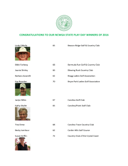 congratulations to our ncwga state play day winners of 2016