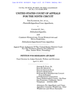 Petition for Rehearing En Banc