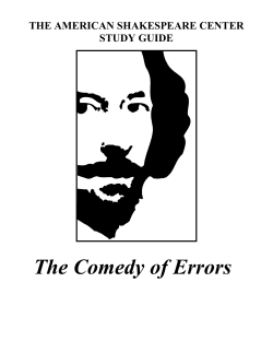The Comedy of Errors