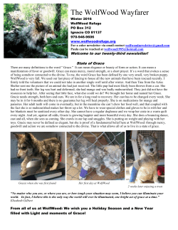 Winter 2016 Wolfwood Wayfarer