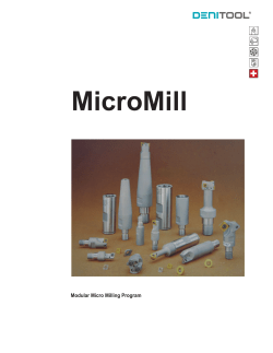 MicroMill - Denitool&reg; Cutting Tools