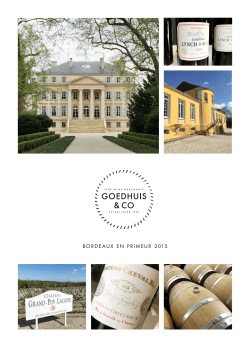 to the full Bordeaux 2015 En Primeur Brochure