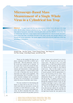 Microscopy-Based Mass Measurement of a Single Whole Virus in a