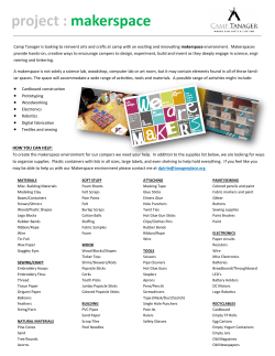 project : makerspace
