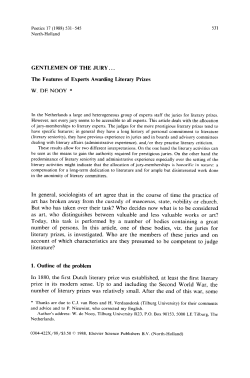 GENTLEMEN OF THE JURY.. . The Features of Experts Awarding