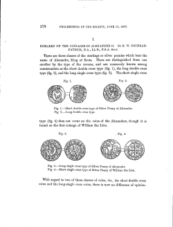 proceedings of the society, june 11, 1877. remaeks on the coinages