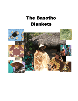 The Basotho Blankets - Global Travel and Tourism Partnership