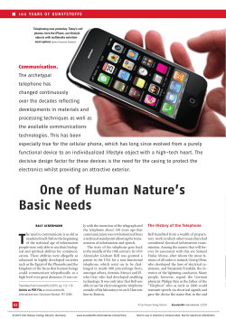 One of Human Nature`s Basic Needs