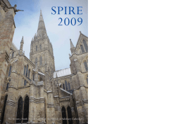 spire 2009 - Friends of Salisbury Cathedral