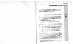 identify premises and conclusion