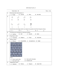 NATA Previous year question paper- 3