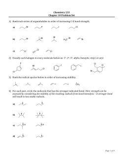 Chapter 10 Problem Set