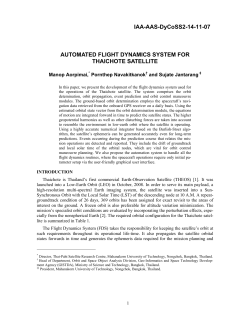 IAA-AAS-DyCoSS2-14-11-07 - International Academy of Astronautics