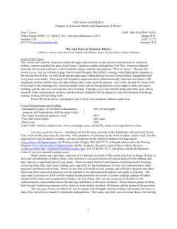 HIST 360J/JS - Stetson University