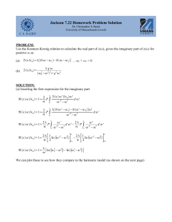 Jackson 7.22 Homework Solution