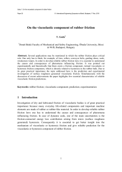 On the viscoelastic component of rubber friction