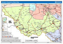 State map of Western Equatoria