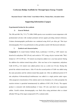 Carborane-Bodipy Scaffolds for Through Space Energy Transfer
