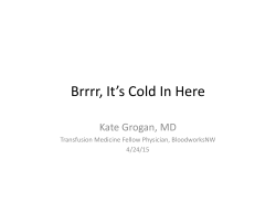 Brrrr, It`s Cold In Here