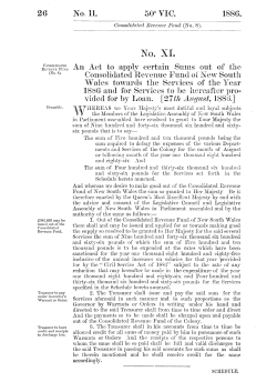 No. XL - NSW Legislation
