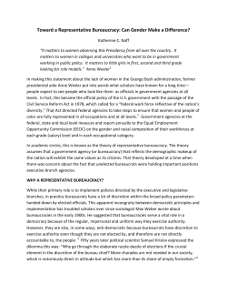Katherine C. Naff. 2010. "Toward a Representative Bureaucracy