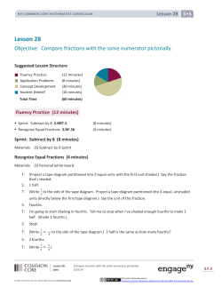 Lesson 28 - EngageNY