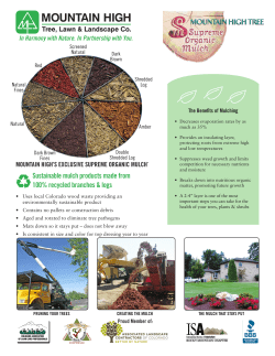 Mulch Price Sheet