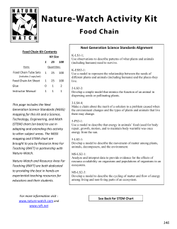 146 Food Chain Kit Standards - Nature