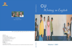 2001 - English@CUHK