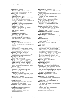 Place names