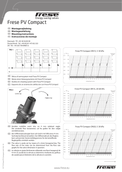 Mounting instruction