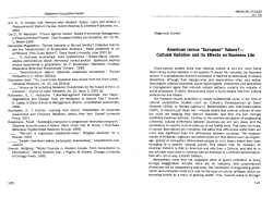 American versus "European" Values?