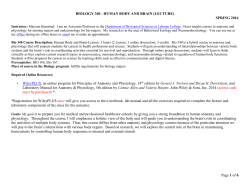 Bio 340 Syllabus