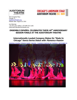 Ensemble Espa&ntilde;ol 40th Anniversary Season Finale at the