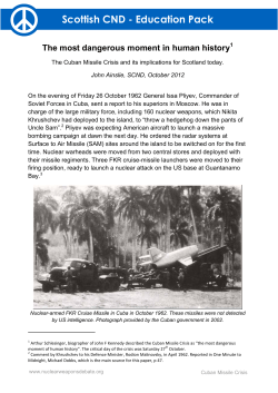 Scottish CND - Education Pack