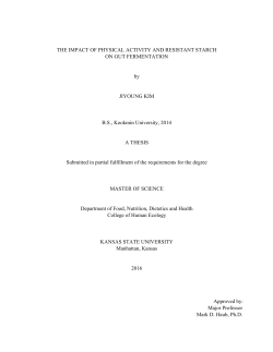 THE IMPACT OF PHYSICAL ACTIVITY AND RESISTANT - K-REx
