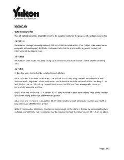 Section 26 - Install Electrical Equipment