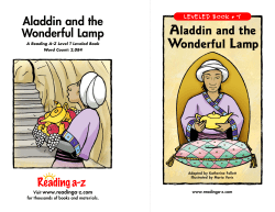 Aladdin and the Wonderful Lamp