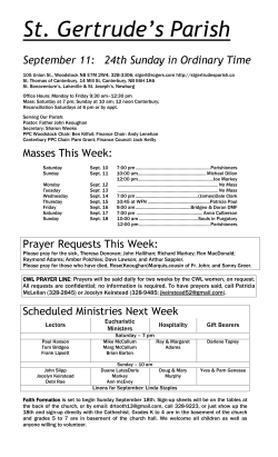 here - St. Gertrude`s Parish